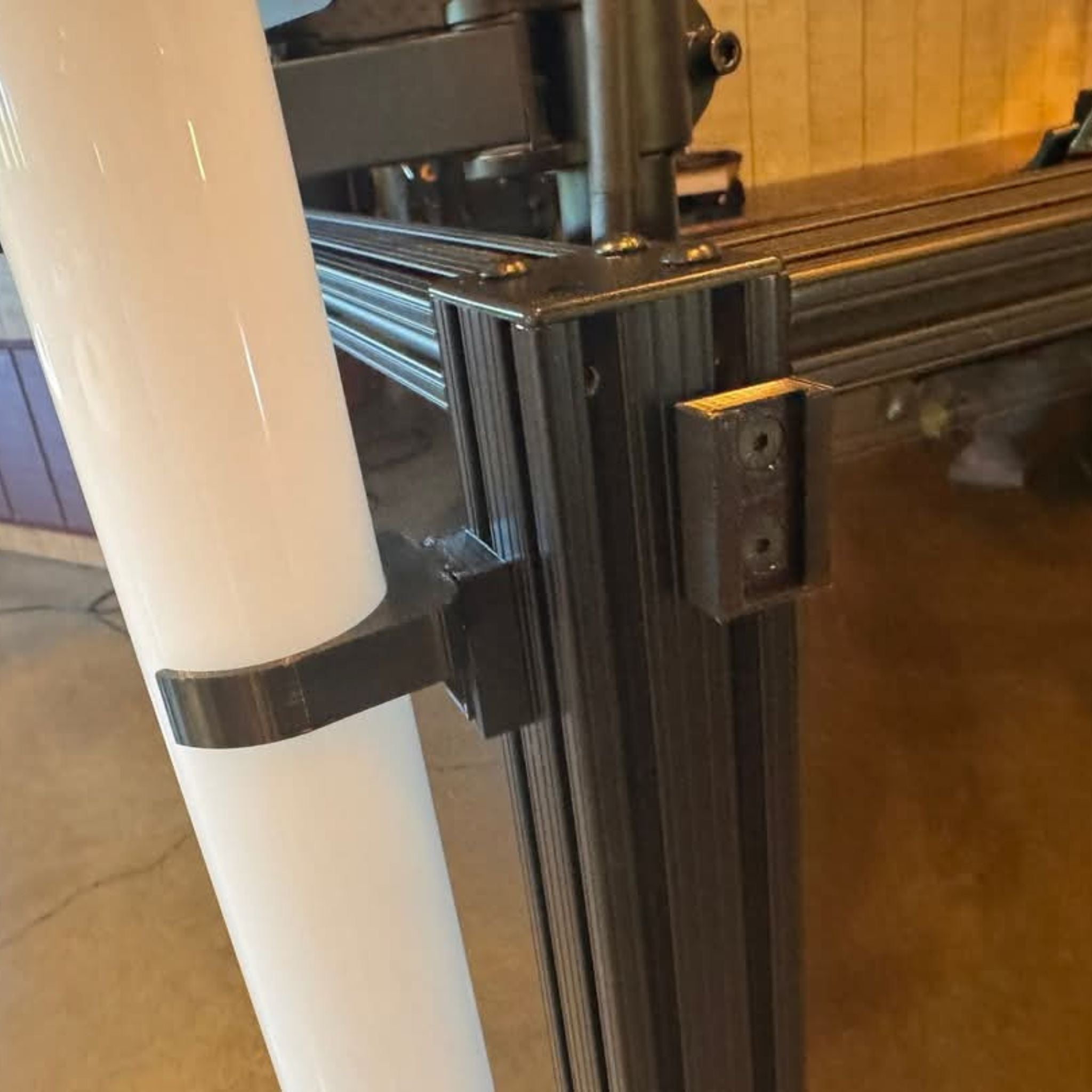 Rolling Booth Tube Mounts (Pair)